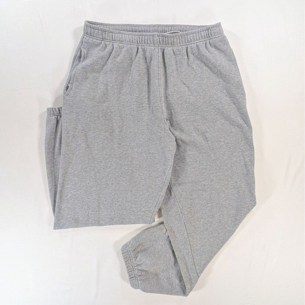 Victoria's Secret PINK Sweatpants Women Large Graphic Color Gray Sparkle